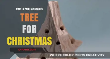 Festive DIY: Painting a Ceramic Christmas Tree Step-by-Step Guide