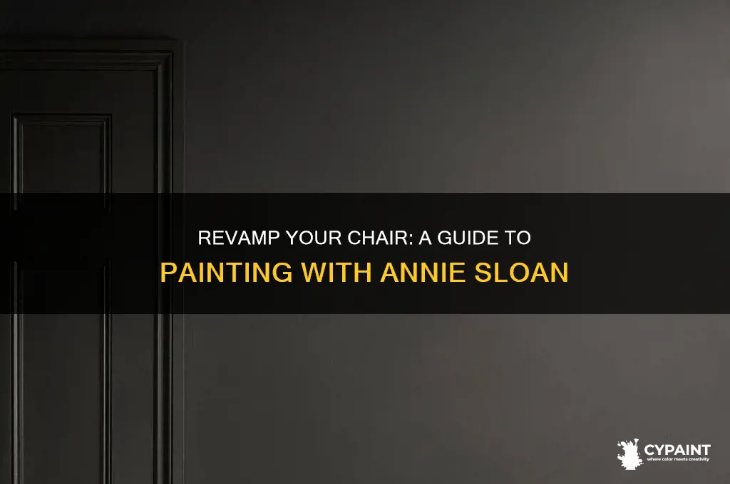how to paint a chair with annie sloan