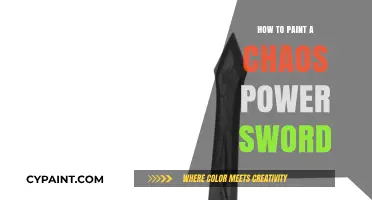 Mastering the Art: Painting a Chaos Power Sword Step-by-Step