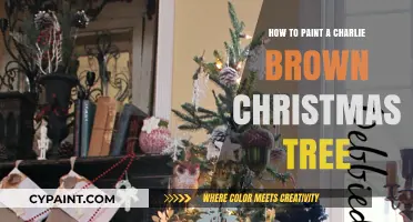 Painting a Whimsical Charlie Brown Christmas Tree: A Step-by-Step Guide