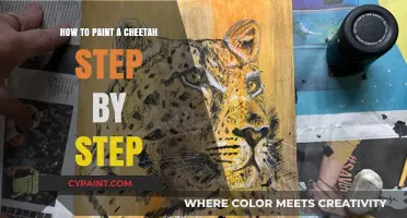 Master Cheetah Painting: A Detailed Step-by-Step Guide for Artists
