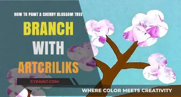 Capturing Spring's Essence: Painting Cherry Blossom Branches with ArtCriliks