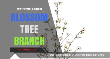 Mastering Cherry Blossom Art: Painting a Delicate Tree Branch Step-by-Step
