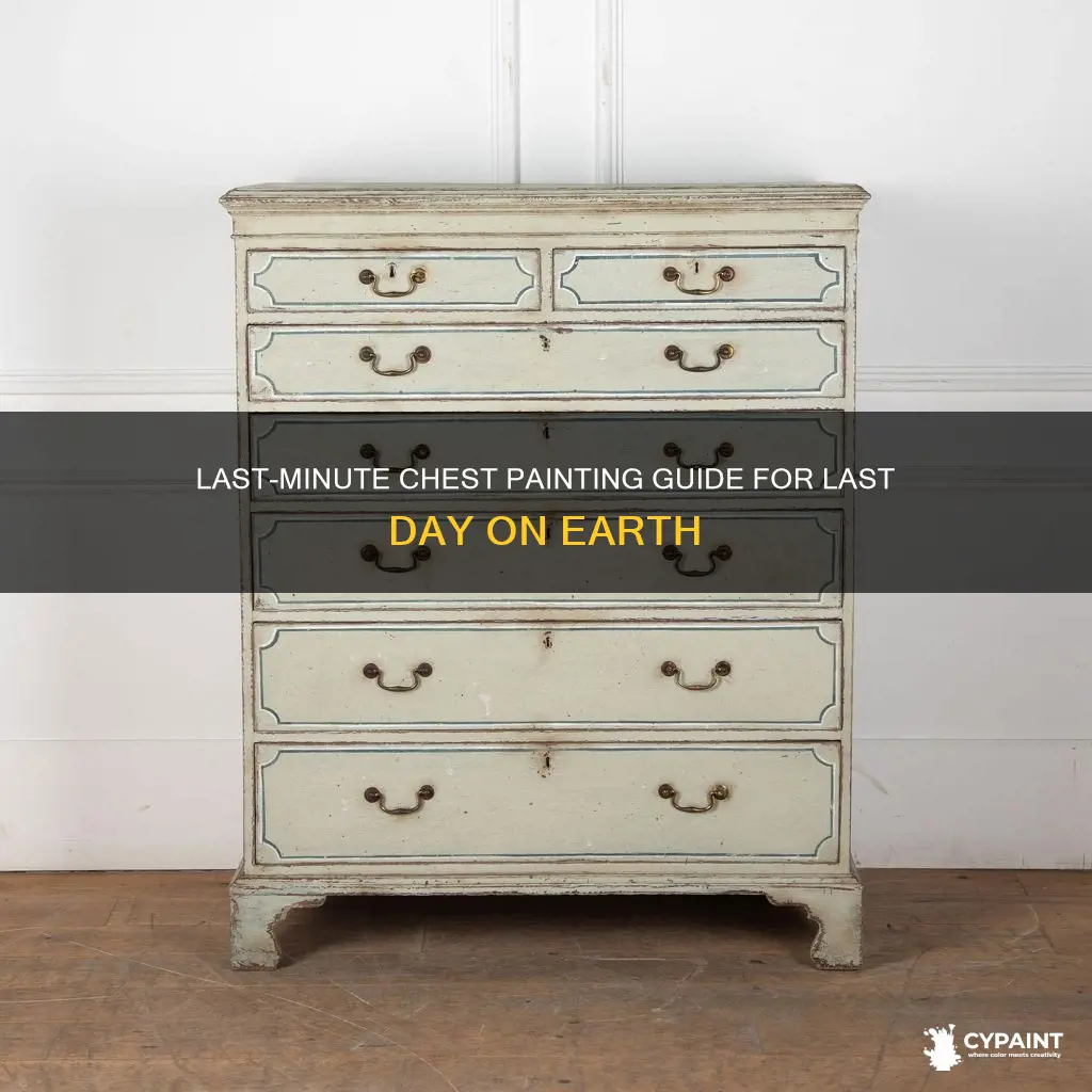 how to paint a chest last day on earth