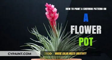 Chevron Chic: A Step-by-Step Guide to Painting Flower Pots
