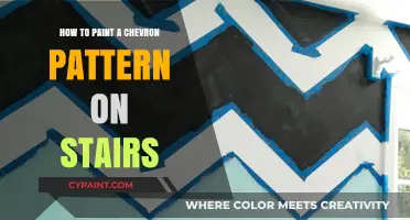 Transform Your Stairs: Easy Steps to Paint a Chevron Pattern