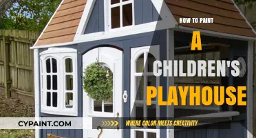 Creative Steps to Paint a Vibrant Children's Playhouse Easily