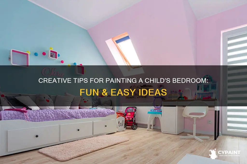 how to paint a child