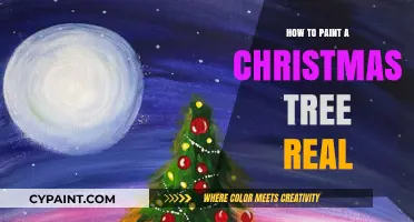 Realistic Christmas Tree Painting: Techniques for Lifelike Holiday Art