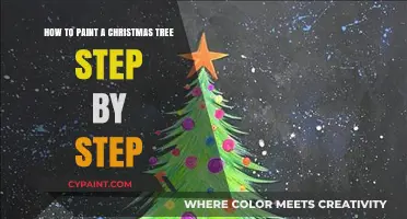 Crafting a Christmas Tree: Step-by-Step Painting Guide