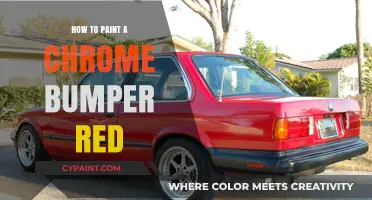 Transform Your Chrome Bumper: Easy Steps to Paint It Red