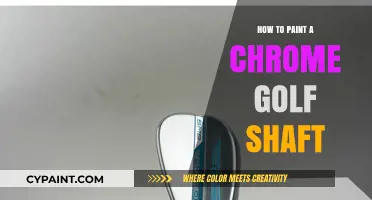 Mastering Chrome Golf Shaft Painting: Step-by-Step Guide for a Sleek Finish
