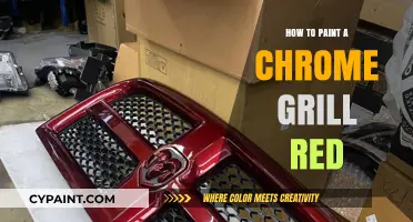 Transform Your Chrome Grill: Easy Steps to Paint It Red