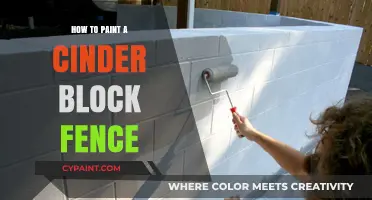 Transform Your Cinder Block Fence: Easy Painting Tips and Techniques