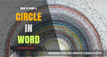 Mastering Circle Art: Easy Steps to Paint in Microsoft Word