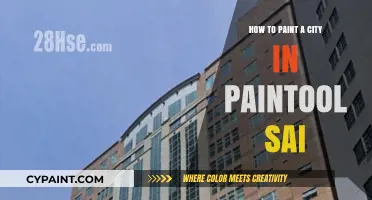 Mastering Urban Art: Painting a City in Paintool SAI