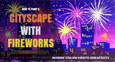 Mastering Cityscape Art: Painting Fireworks Over Urban Skylines