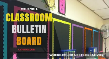 Creative Classroom Bulletin Board Painting: Easy Steps for Vibrant Displays