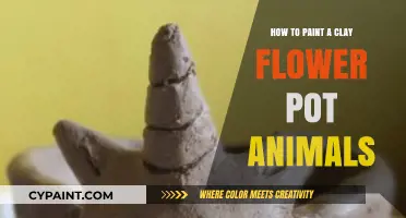 Creative Clay Pot Painting: Crafting Adorable Animal Designs Easily