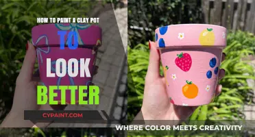 Enhance Your Clay Pot with Paint