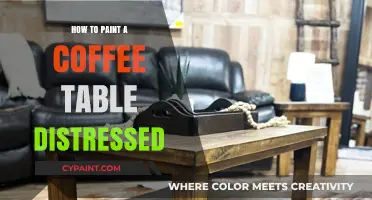 Master Distressed Painting: Transform Your Coffee Table with Easy Techniques
