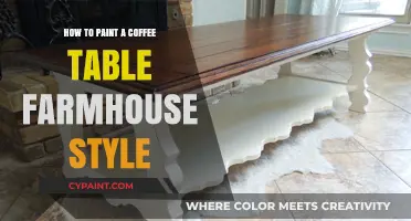 Transform Your Coffee Table: Farmhouse Style Painting Guide