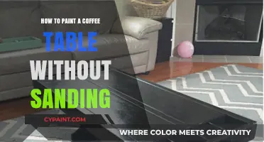 Effortless Coffee Table Makeover: Paint Without Sanding in Simple Steps