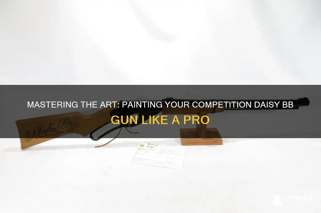 how to paint a competition daisy bb gun