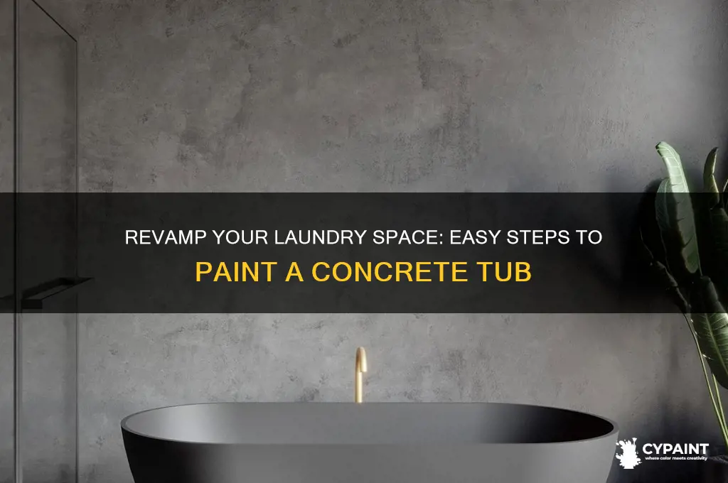 Revamp Your Laundry Space Easy Steps To Paint A Concrete Tub CyPaint — free download