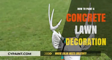 Transform Your Yard: Easy Steps to Paint Concrete Lawn Decorations