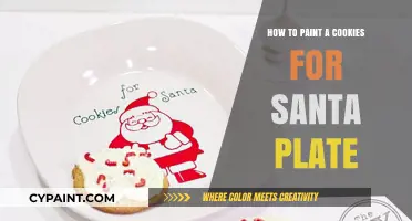 DIY Santa's Cookie Plate: Easy Painting Guide for Christmas Magic