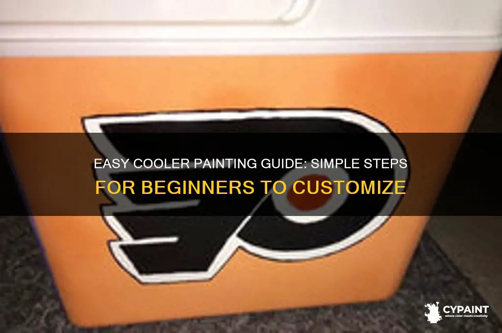 how to paint a cooler for dummies