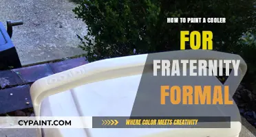 DIY Fraternity Formal Cooler: Creative Painting Tips for a Stylish Look