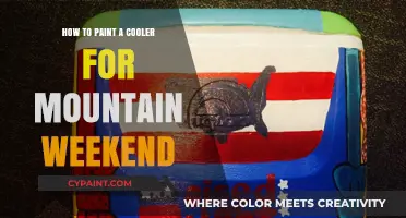 DIY Cooler Makeover: Painting Tips for Your Mountain Weekend Adventure