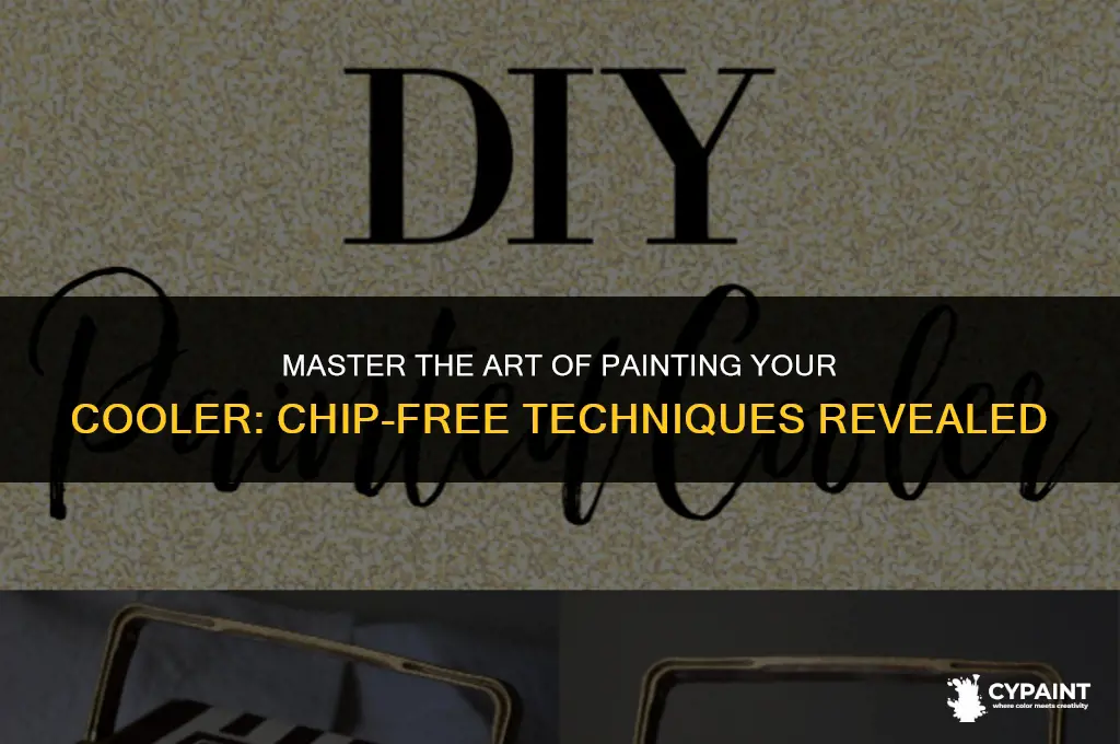 how to paint a cooler so it doesn t chip