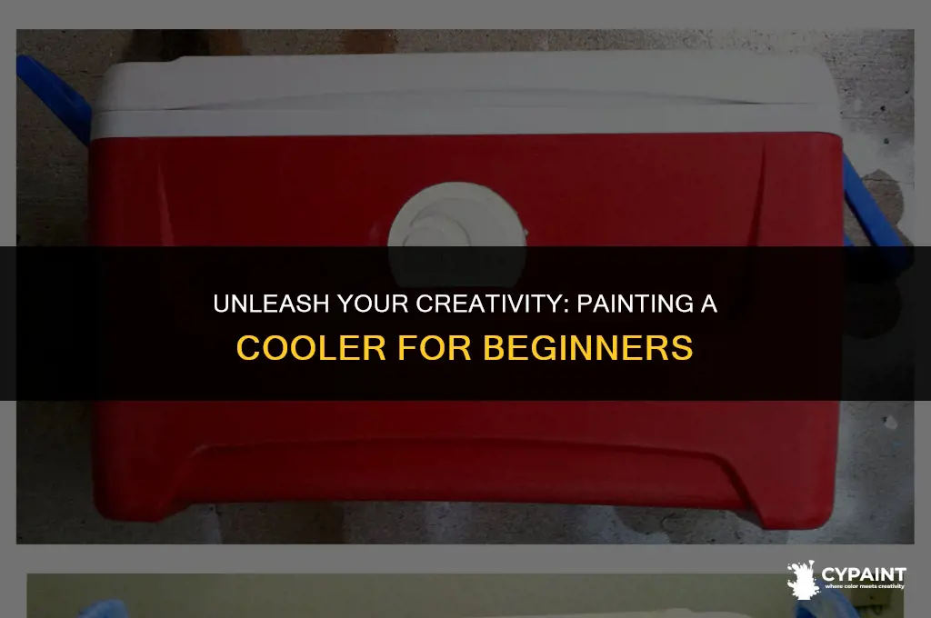 how to paint a cooler when you re not artistic