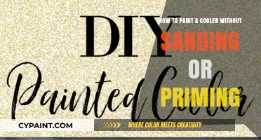 Spray-Paint Your Cooler: No Sanding or Priming Needed!