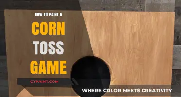 DIY Cornhole Makeover: Easy Steps to Paint Your Corn Toss Game