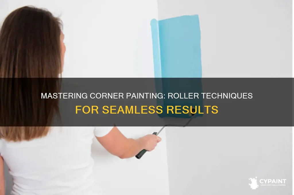 how to paint a corner wtih a rolloer
