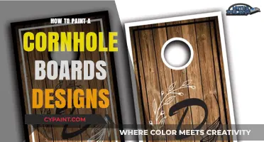 Creative Cornhole Board Painting: Easy DIY Design Ideas & Tips