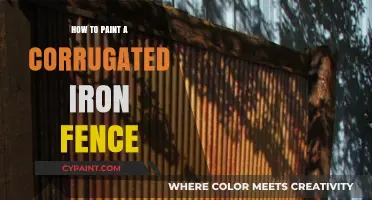Mastering the Art of Painting Your Corrugated Iron Fence: A Step-by-Step Guide