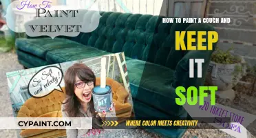 Revamp Your Couch: Paint and Keep It Soft