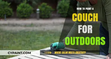 Revamp Your Outdoor Space: Easy Steps to Paint a Couch