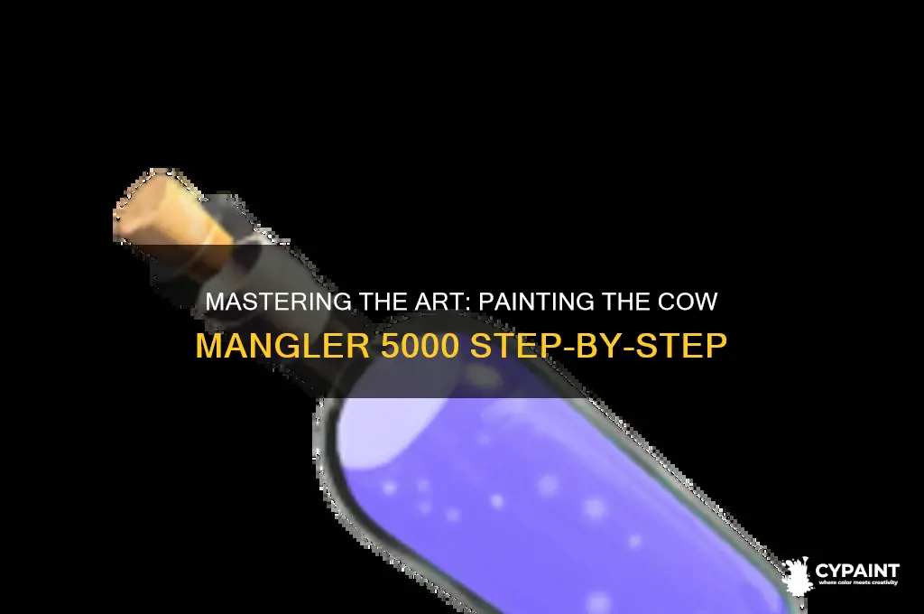 how to paint a cow mangler 5000
