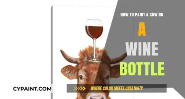 Painting a Cow on a Wine Bottle: A Creative Guide