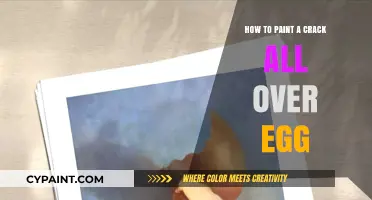 Master the Art: Painting Cracks on Eggshells Step-by-Step