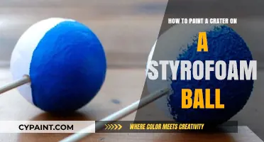 Creating a Realistic Cratered Styrofoam Sphere