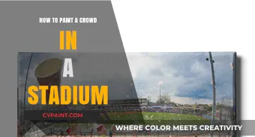 Mastering Stadium Crowd Painting: Techniques for Realistic and Dynamic Scenes