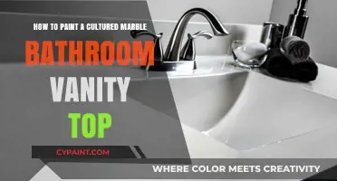 Cultured Marble Vanity Top: Painting Guide