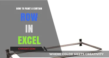 Mastering Excel: How to Paint a Curtain Row Like a Pro